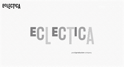 Desktop Screenshot of eclectica.com